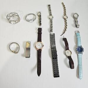 12PC Watch Bundle Mix Reseller Lot Project Lot Upcycle Craft DIY Repair TLC